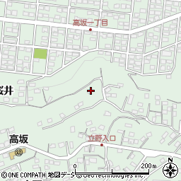 福島県いわき市内郷高坂町桜井65周辺の地図