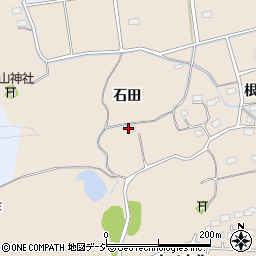 福島県いわき市平下大越石田周辺の地図