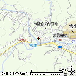 福島県いわき市内郷宮町竹之内36周辺の地図