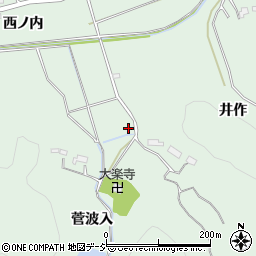 福島県いわき市平菅波菅波入周辺の地図