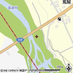 清津大橋周辺の地図