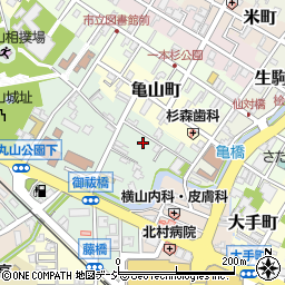 石川県七尾市馬出町ハ周辺の地図
