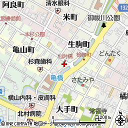 中山薬局本店周辺の地図
