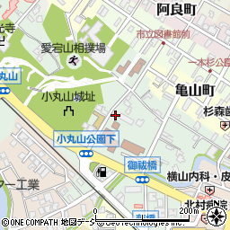 石川県七尾市馬出町周辺の地図
