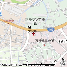 ゲンキー株式会社　万行町店周辺の地図