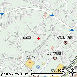 福島県いわき市内郷高坂町中平30周辺の地図