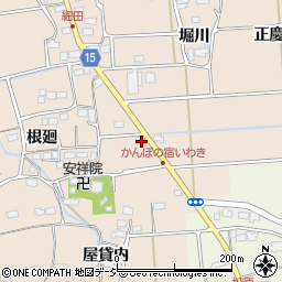 福島県いわき市平下大越中ノ町52周辺の地図