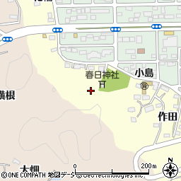 福島県いわき市内郷小島町宮前周辺の地図