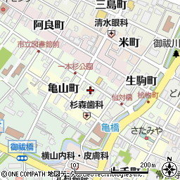きもの処凛屋　七尾店周辺の地図