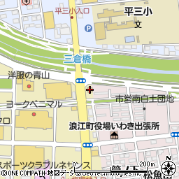 セブンイレブンいわき谷川瀬店周辺の地図