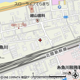 オリックスレンタカー糸魚川店周辺の地図