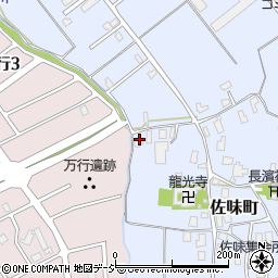 石川県七尾市佐味町タ周辺の地図