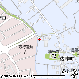 石川県七尾市佐味町（タ）周辺の地図