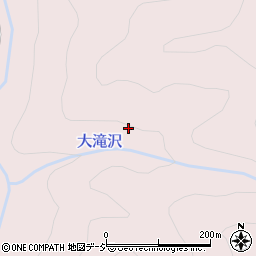大滝沢周辺の地図