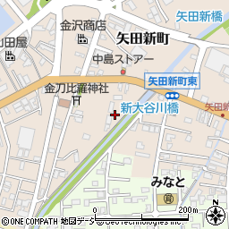 石川県七尾市矢田新町（ロ）周辺の地図