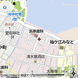 石川県七尾市湊町周辺の地図