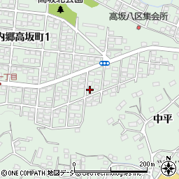 高坂ハイツ周辺の地図