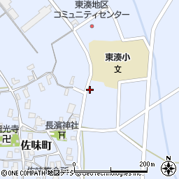 石川県七尾市佐味町ト21周辺の地図