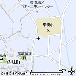 石川県七尾市佐味町ト20周辺の地図