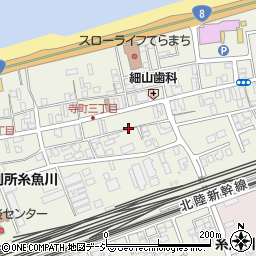 新潟県糸魚川市寺町周辺の地図