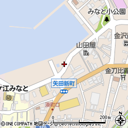 石川県七尾市矢田新町ハ周辺の地図