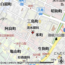 〒926-0803 石川県七尾市米町の地図
