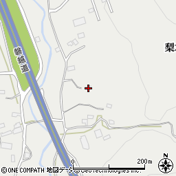福島県いわき市内郷高野町梨木平周辺の地図