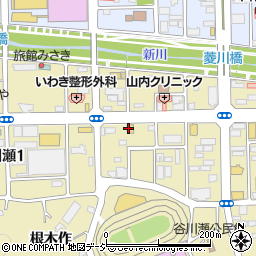 ファミリーマートいわき平谷川瀬店周辺の地図