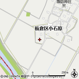 新潟県上越市板倉区小石原290-1周辺の地図