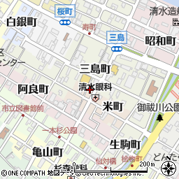 石川県七尾市米町47周辺の地図