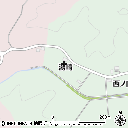 福島県いわき市平菅波湯崎周辺の地図