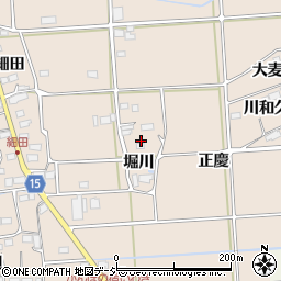 福島県いわき市平下大越堀川周辺の地図