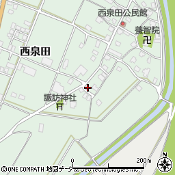 新潟県南魚沼市西泉田688周辺の地図