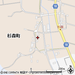 石川県七尾市杉森町カ16周辺の地図