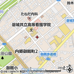 市立総合磐城共立病院医師住宅周辺の地図
