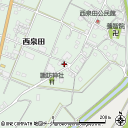 新潟県南魚沼市西泉田416周辺の地図