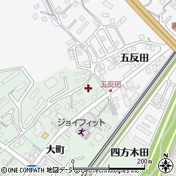 福島県いわき市内郷高坂町大町周辺の地図