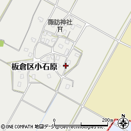 新潟県上越市板倉区小石原72周辺の地図