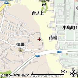 福島県いわき市内郷御厩町下宿74周辺の地図