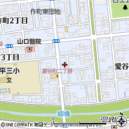 福島県いわき市平愛谷町２丁目2-5周辺の地図