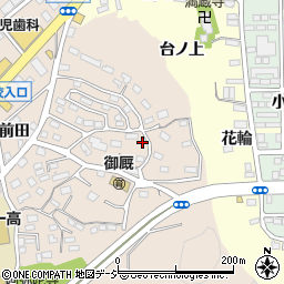 福島県いわき市内郷御厩町下宿85周辺の地図