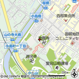 石川県七尾市松本町周辺の地図