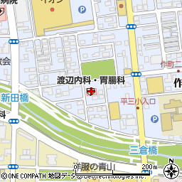 倉前医療館周辺の地図