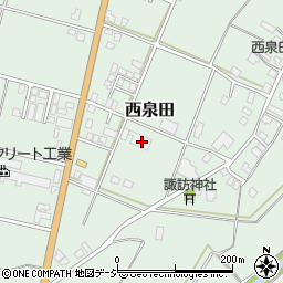 新潟県南魚沼市西泉田258周辺の地図