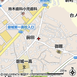 福島県いわき市内郷御厩町下宿11周辺の地図