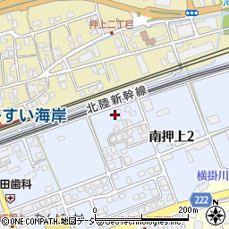 新潟県糸魚川市南押上2丁目9周辺の地図