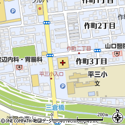 株式会社マルト平白土店周辺の地図