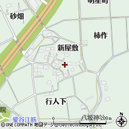 福島県いわき市平菅波新屋敷周辺の地図