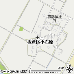 新潟県上越市板倉区小石原276周辺の地図