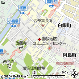 石川県七尾市魚町85周辺の地図